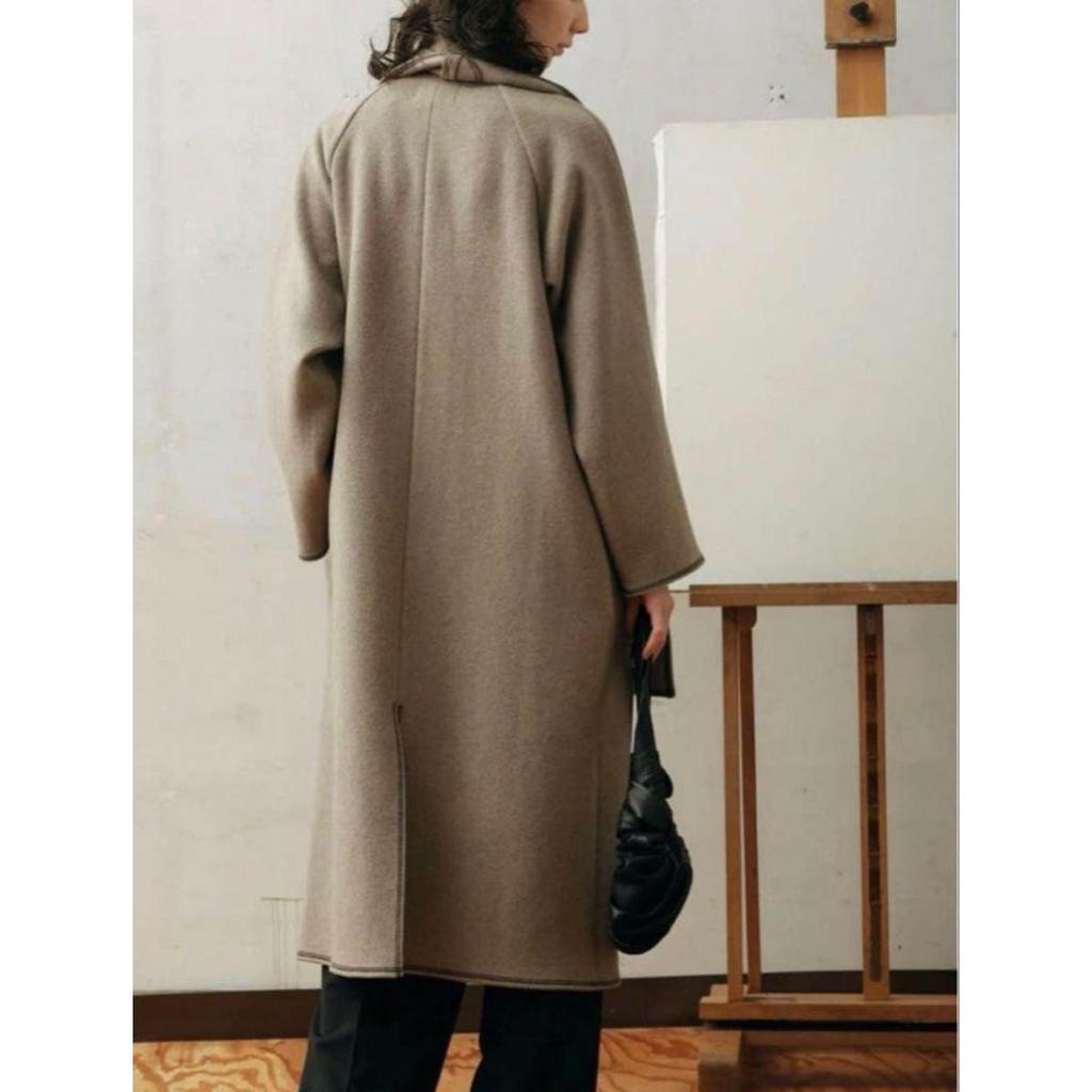 Used Beautiful Condition, GALLARDA GALANTE Stitched Coat with Stole, 35,200 Yen