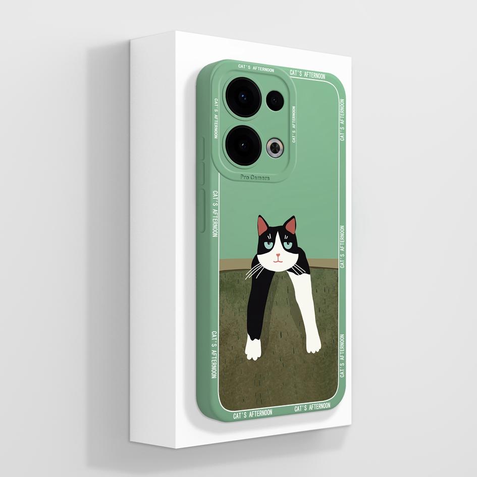 Für Oppo Reno13 Pro 12F F27 A3 NFC Realme C75 Realme 14 Pro Plus A40 A40m A60 Hülle Hübsche Avocado Weiche Flüssigkeit Silikon Stoßfeste Abdeckung für Oppo Shell