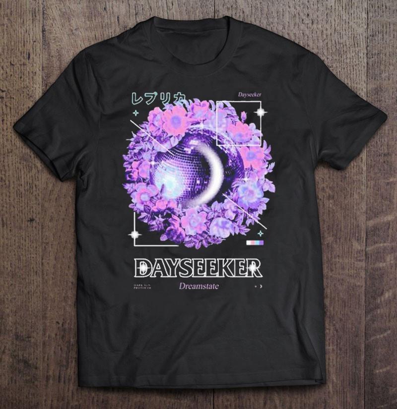 Новый! Футболка Dayseeker Dreamstate 2024 Tour Подарочная футболка Футболка для фанатов Унисекс L