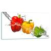 GLASS PLATE CUTTING BOARD 52x30 PEPPER