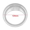 FoR Harley-Davidson Road King Dyna Softail with 5" Speedometer Motorcycle Front Speedometer Gauges Trim Ring Frame Cover Visor