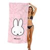 New Cute Rabbit Printed Microfiber Beach Towel Quick Dry Soft Bath Towel For Kids