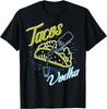 Women's "Tacos and Vodka" Funny Mexican Food Graphic Print Casual Short Sleeve Crew Neck Summer Women T-Shirt Clothing - Men'...