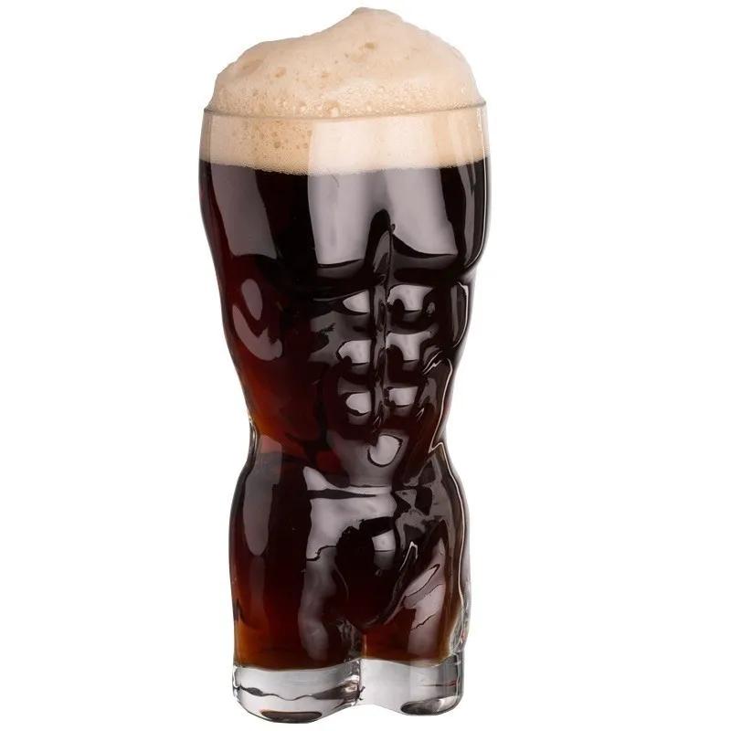 

Creative Beer Glasses Body Art Drink Cups Wine Bar Nightclub KTV Slamming Beauty Personality Beer Mug Mixing Highball Cups 400ml