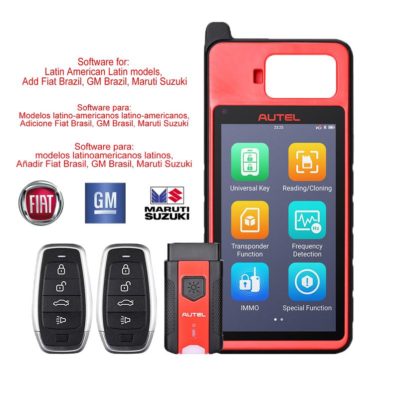 

Autel MaxiIM KM100 Key Fob Programming Immobilizer Tool 2PCS Autel IKEY для 60-х годов генерации ключей OBD IMMO Key Learning на 99% автомобилей
