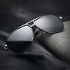Mens Polarized Photochromic Sunglasses UV400 Pilot Sport Driving Outdoor Glasses