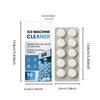 10pcs Ice Machine Descaling Tablets Professional Strength Ice Maker Cleaner For Spotlessly Interior And Clean Ice Making