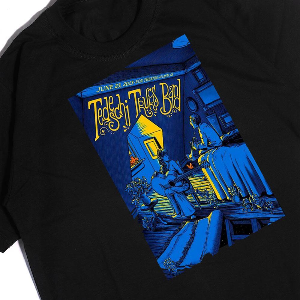 Tedeschi Trucks Band Black T-Shirt Cotton Full Unisex Unisex T-Shirt XXL