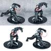 Lebendige Venom PVC Anime Actionfigur Modell mit Basis Perfekt für Sammler