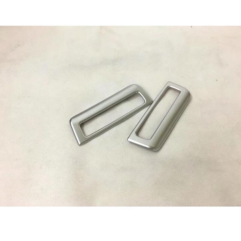 For Jaguar F-PACE FPace 2016 2017 2018   Car Garnish Detector ABS Trim Front Air Condition Outlet Vent Moulding