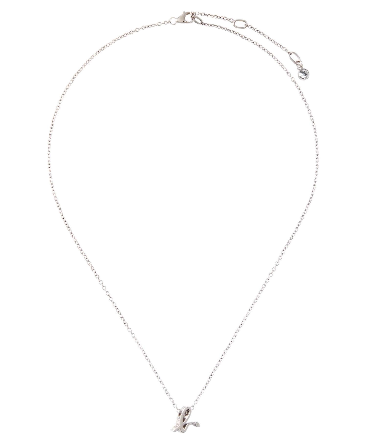

Ожерелье с логотипом ITALIC H925 Бесплатно Серебро [agnes b.] b. ICONIC - B Женское серебряный