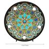 Mandala Round Circle DIY Diamond Painting Led Light Night Lamp Table Desk Decoration