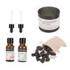 2pcs 20ml Essential Oil Aromatherapy Diffuser Set Reduce Stress Stone Diffuser for Bedroom