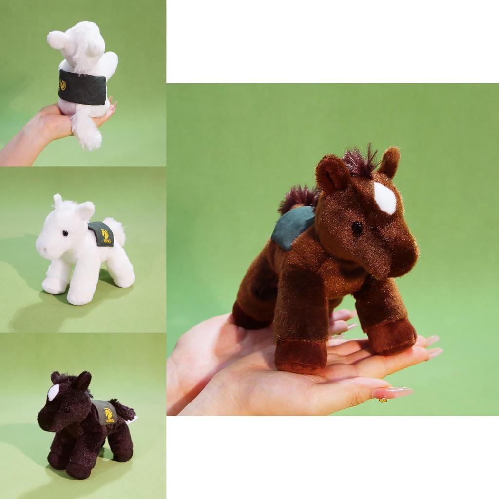 Plush Pony Toy With Soft Polyester Filling Perfect For Kid Birthday Gifts