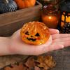 Angstlösende Schreibtischspielzeuge Halloween Glitzer Quetschball Stressball TPR Langsam aufsteigendes Fidget Toy Geschenk für Kinder Geist Kürbis Augapfel Knödel