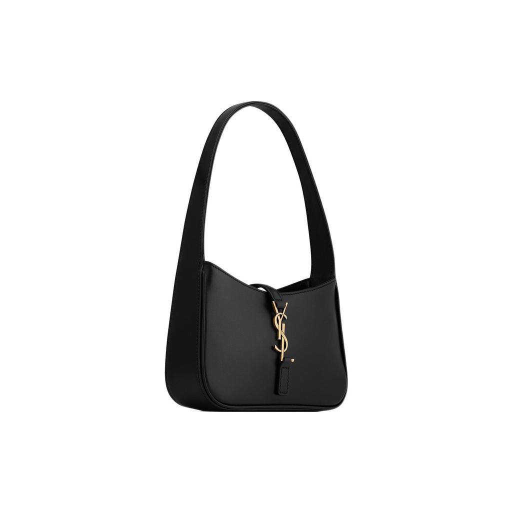 Saint Laurent Le 5 À 7 Mini Hobo Bag Noir Women Shoulder_bags Black 710318-2R20W-1000