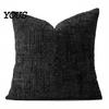 Smooth Zipper Pillow Cover Couch Throw Cover, Decorative Soft Cozy Chenille Case, Rustic Wrinkle-resistant Pillowcase Farmhouse Fall for Living