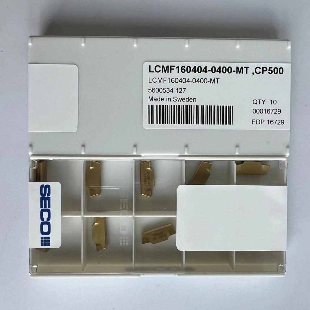 Seco / LCMF160404-0400-MT, CP500 /Original Genuine CNC Alloy Blade 10 PCS