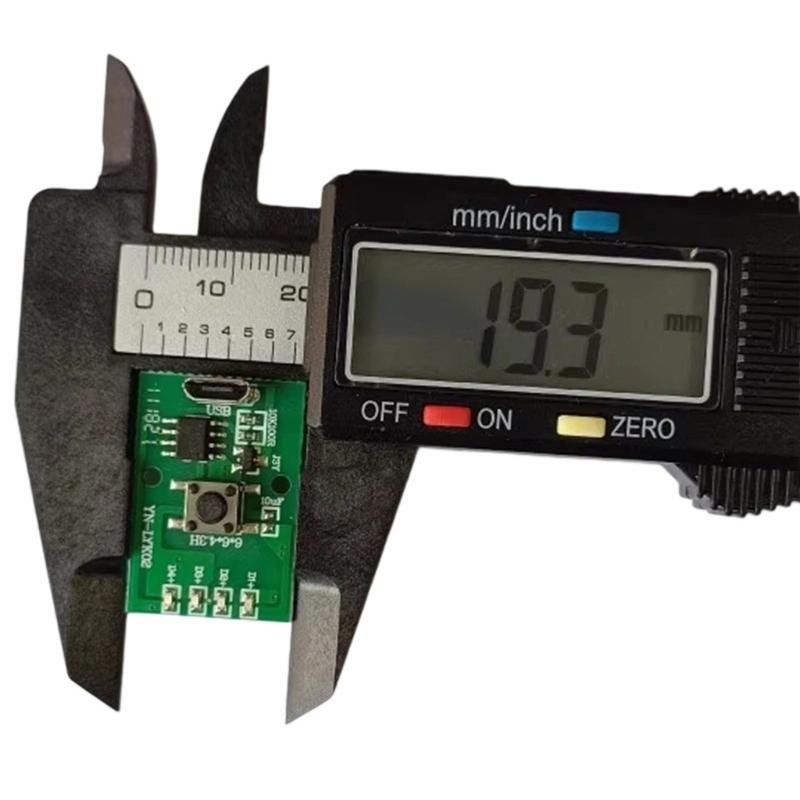 Flashlight Driver Board Headlight Circuit Board Charging Port 3-5W Modified Accessories Fishing Light Circuit Board