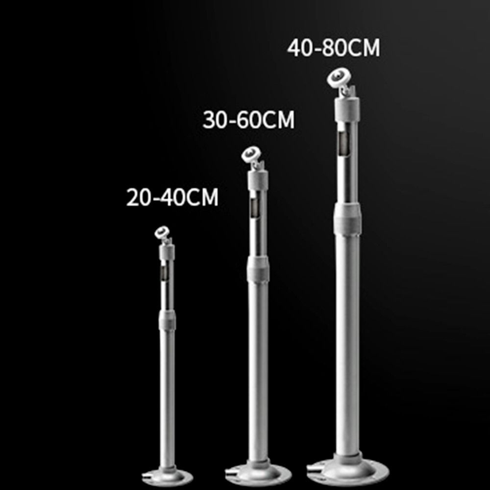 20-40cm Monitor Telescopic Bracket Aluminum Alloy Wall Mounted Stand Extension Monitoring Pole