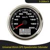 85mm Boat Car 0-120KM/H 0-200KM/H GPS Speedometer with 8 Colors Backlight Waterproof Speedometer 9~32V Trip\COG\ODO