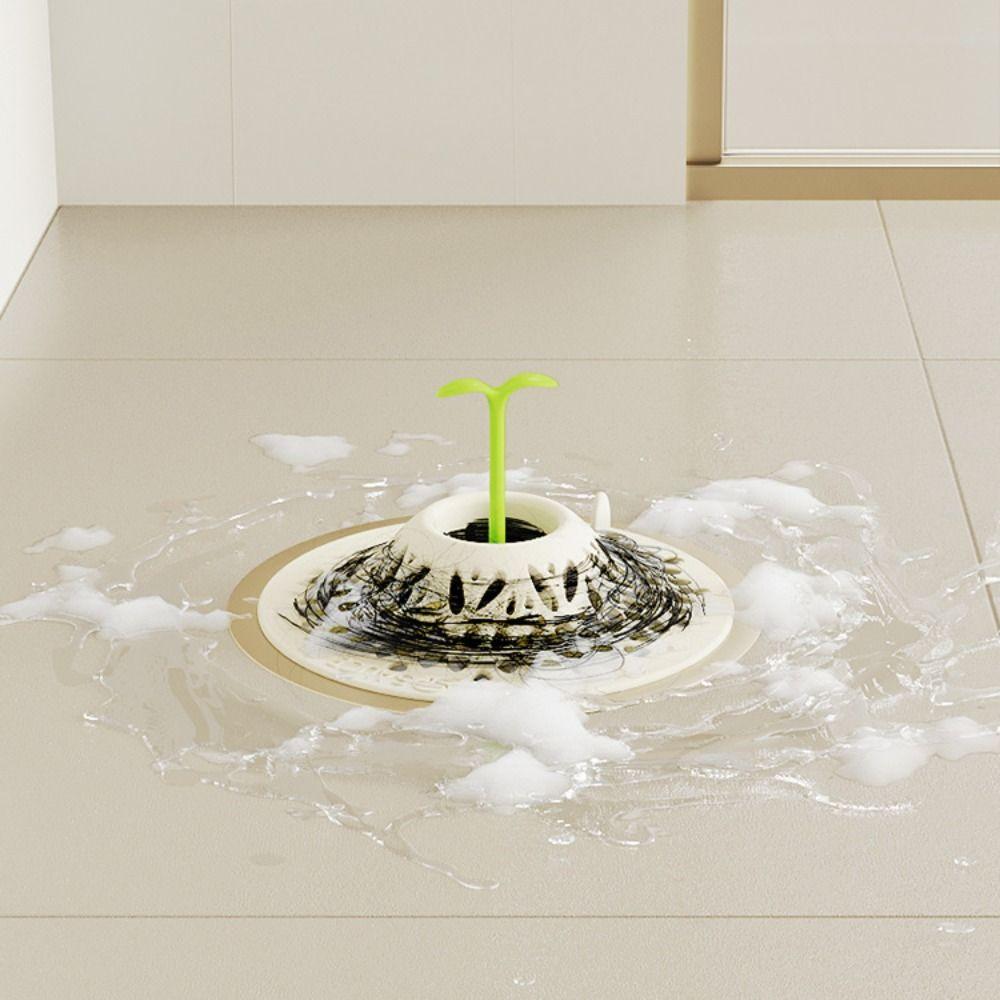 Anti-Leak Anti-Insect Drain Stopper Silicone Rubber Adjustable Drain Stopper  Kitchen Sink