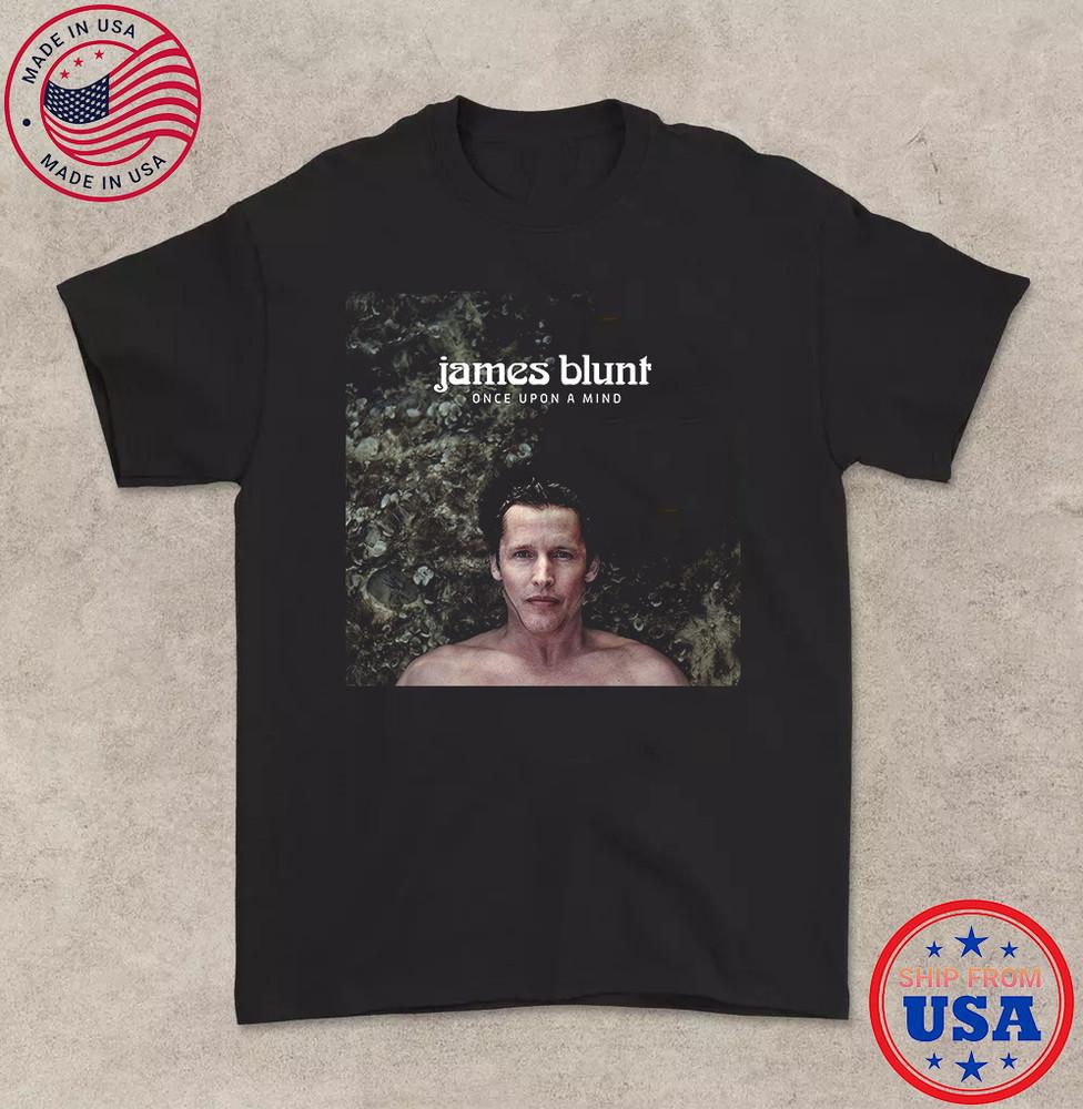 James Blunt Once Upon a Mind Maglietta Taglie dalla S alla 5XL