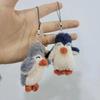 Bag Ornament Phone Charm Handmade Penguins Phone Pendant Phone Jewelry Plush Material Cute Penguins Dolls for Handbags