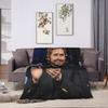 Ryan Gosling Throw Blanket Cozy Casual Blankets  For Outdoor Camping Flannel Bedspread Bed Cover