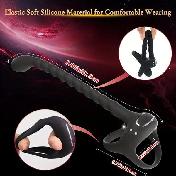 Prostate Massager Vibrating Cock Ring Stimulator APP Remote Control  Penis Ring Vibrator for Couples
