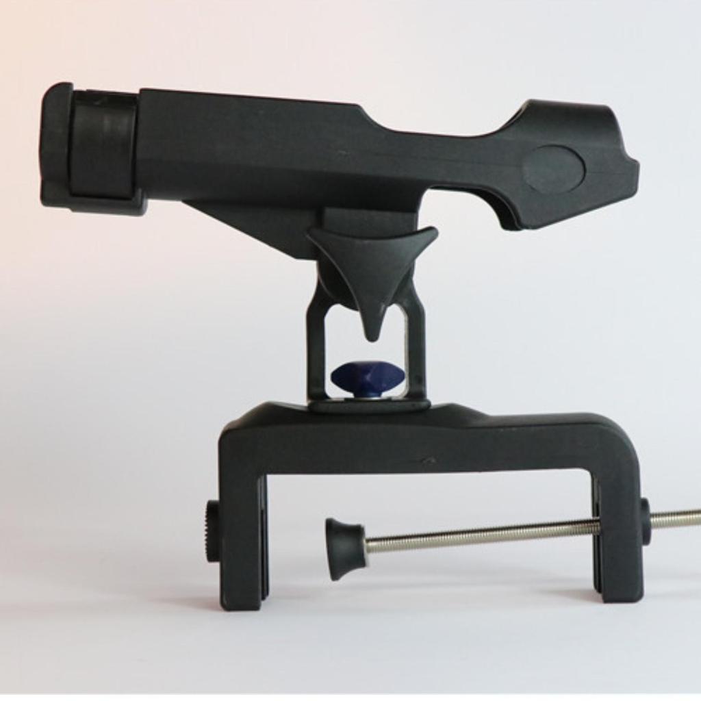 Boat Fishing Rod Holder 360Degree Rotation Kayak Stainless Steel Screws Water Sports Gear