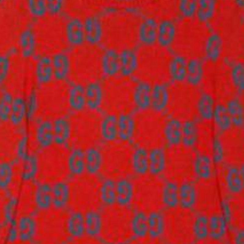 GUCCI SS23 Sweatshirt Men's Red 752413XKDFY6431