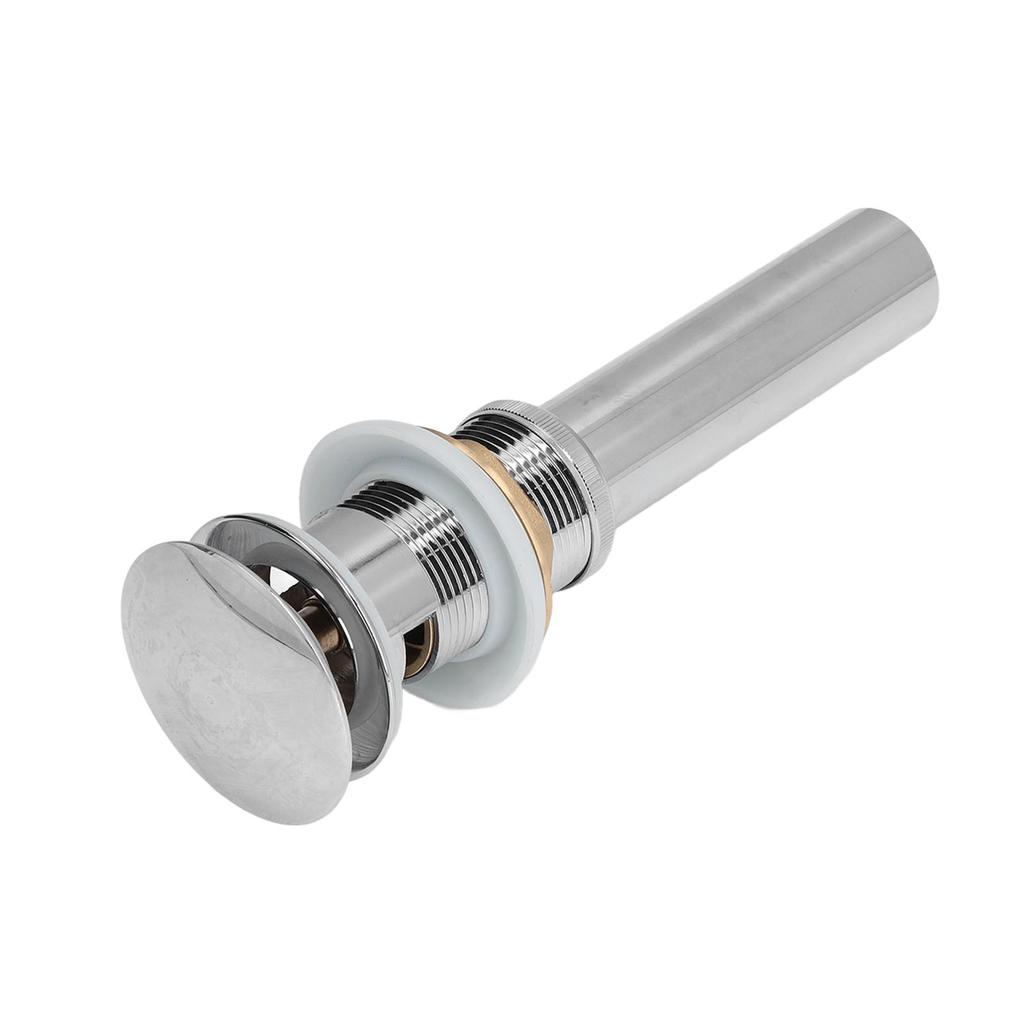 Sink Drain Stopper Copper Stainless Steel Bathroom Wash Basin Sink Drain Part for Home Kitchen