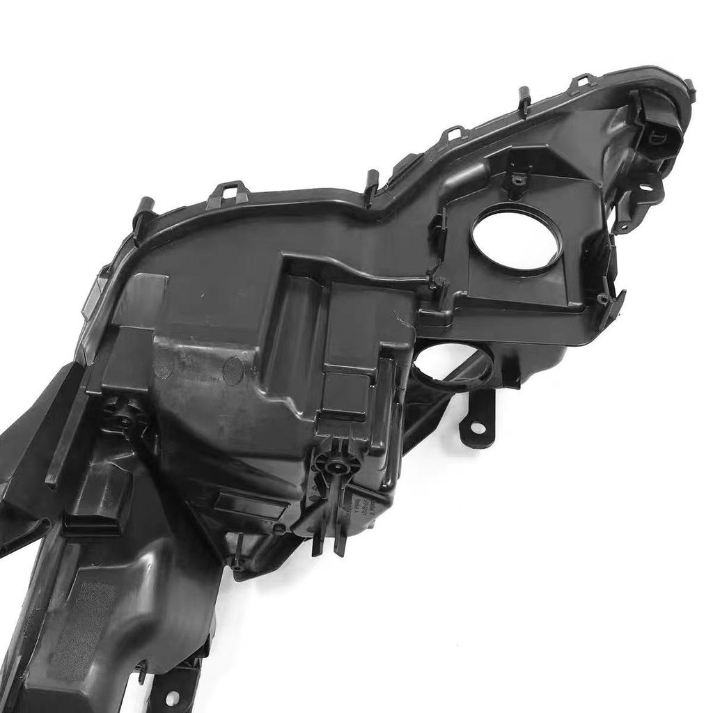 Compatible Black Plastic Rear Headlight Cover for 2018-2020 Toyota Camry