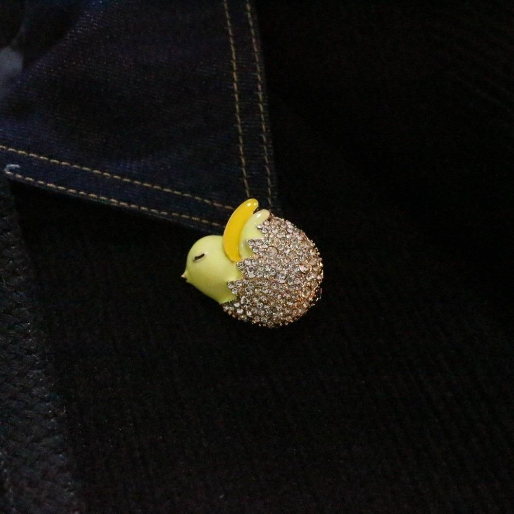 Alloy Baroque Brooch Vintage Brooch Jewelry Cute Chick Brooch Gift