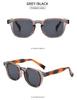 Classic Retro Square Frame High-End Sunglasses: Unisex Fashion