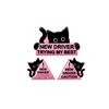 Magnetic Reflective Bumper Sticker for Student Driver - Design Decal with English Text