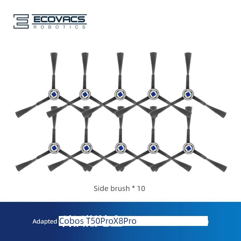 Ecovacs Sweeper T50pro/Max/X8proplus Accessories Side Brush Hair Brush Triangle Cleaning Brush
