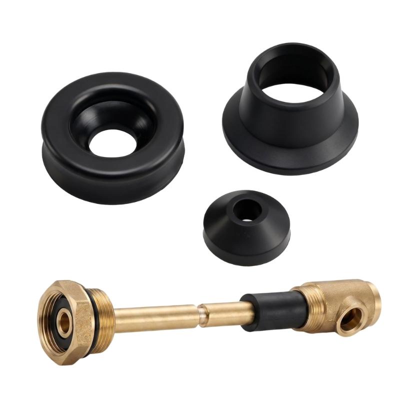 Outdoor Wall Faucet Repair Seal Supply, 2 Pack Rubber Parts for Leak Service and Maintenance, for Woodford 14 16 17 19 22 Models Home