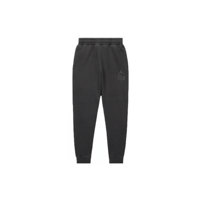 X Billie Eilish SS23 Calças de Moletom de Cintura Média Respiráveis Slim Fit com Estampa de Logo Feminino Parte Inferior Preto DV7362-010