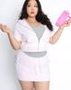 Cs Soft Terry Hoodie Zip-016 (Pink)