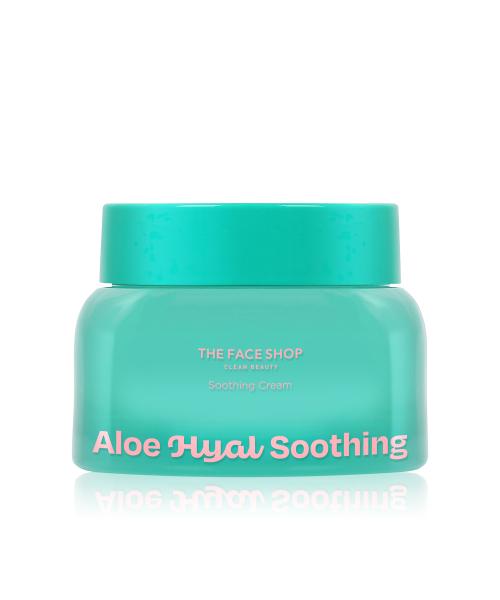 The Face Shop Aloe Hyaluronic Acid Hydrating Soothing Cream 60ml