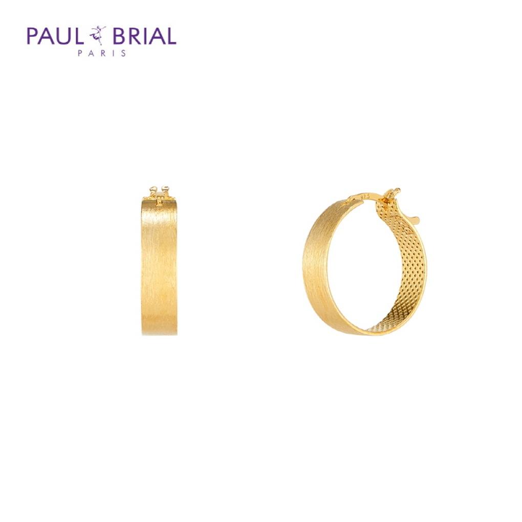 

PAULBRIAL [SILVER] PWSE0091 Elite Hoop Earrings