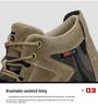 High-top Fashionable Safety Work Shoes - Anti-Smash, Anti-Puncture, Ankle Protection, Comfortable Design
