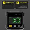 Digital Angle Finder, 4-Sided Strong Magnetic Angle Gauge, Magnetic Table Saw Angle Finder Tool, Woodworking Measuring Tool, Magnetic Base Level Box A