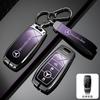 SFX1  Car Alloy Key Case Key Bag Shell For Mercedes Benz 2022 C S Class W206 W223 S350 C260 C300 S400 S450 S500 Key Shell Protector