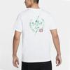 Nike LeBron Logo Print Short Sleeve T-shirt Men Tops White DD0001-100
