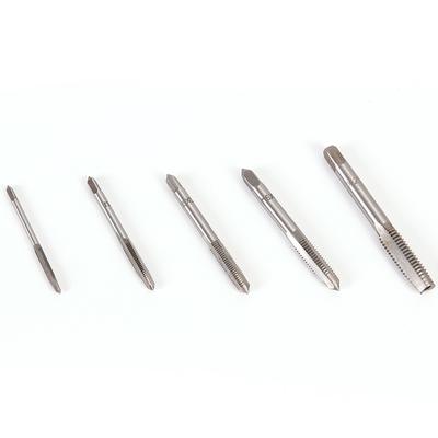 5 Handgewindebohrer-Set, metrisch, M3, M4, M5, M6, M8, gerade Nut, 3–8 mm