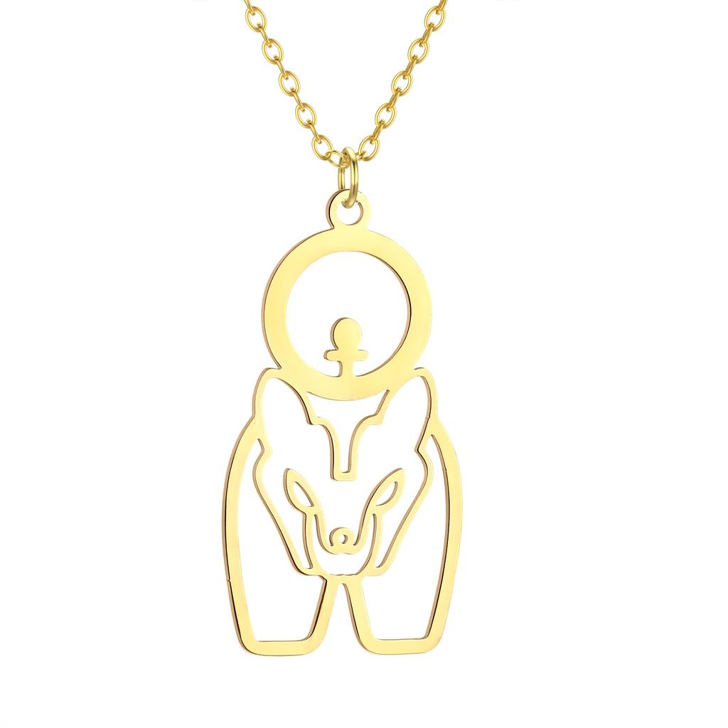 Kinitial Cactus Saturn Planet Infinity Lips Bird Landscape Sun Mountain Stainless Steel Pendant Necklace For Women Jewelry Gift