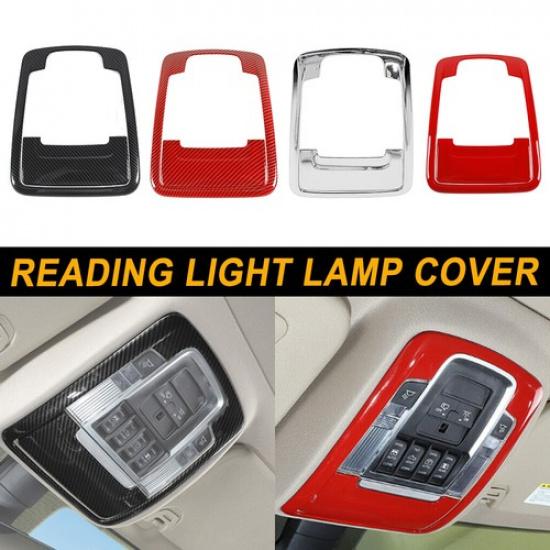 Car Roof Reading Light Lamp Cover Trim For Dodge Ram 1500 2018- Accessories